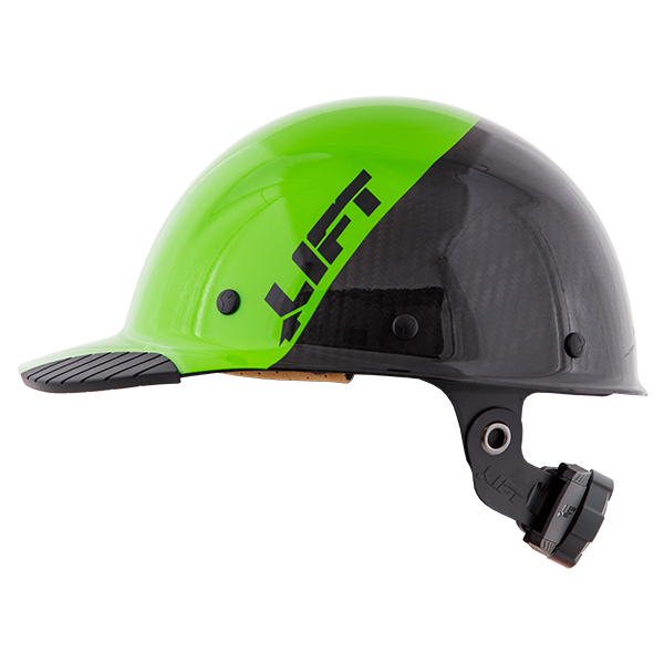 Lift Safety DAX Green Fifty 50 Carbon Fiber Full Brim Hard Hat (Exclusive) 2 from Columbia Safety